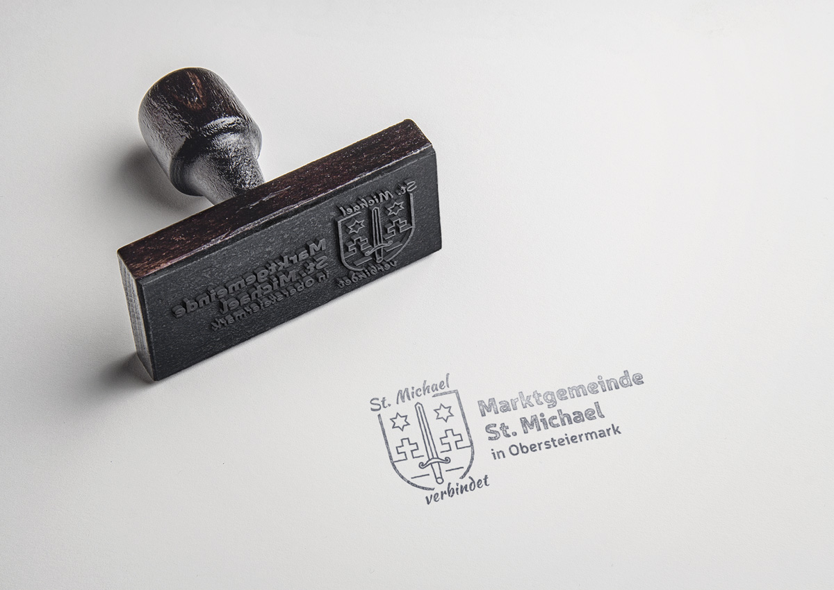 corporate identity Graz Greta Grabner Marktgemeinde St. Michael i.O. corporate identity Graz Greta Grabner Marktgemeinde St. Michael i.O.