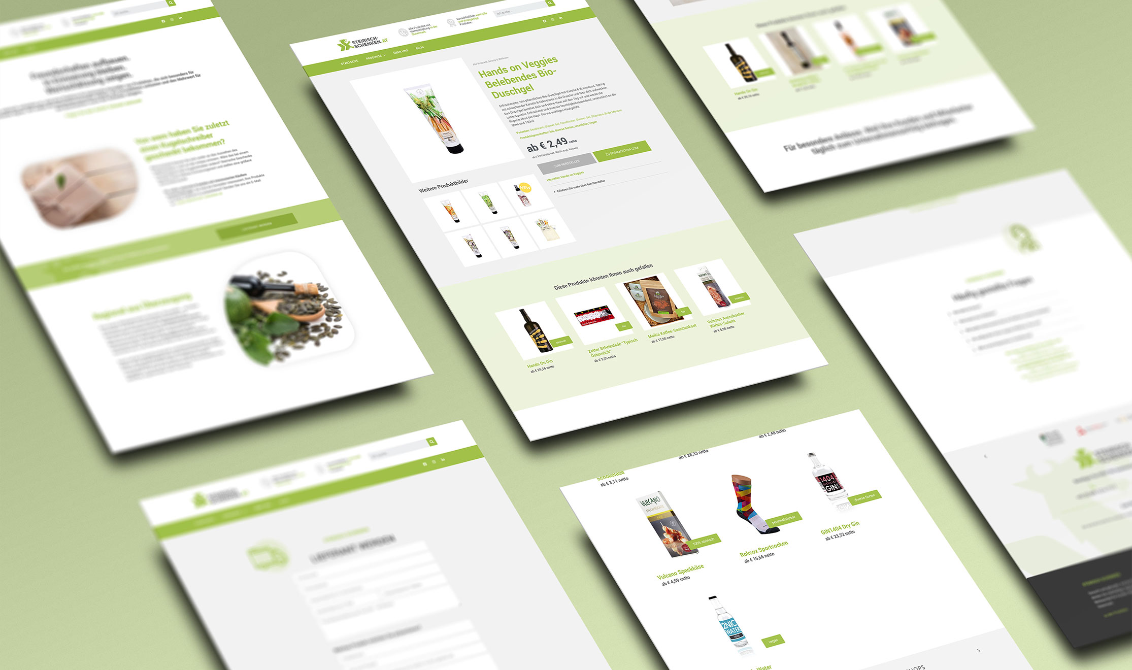 Grafikdesign Graz Greta Grabner Webdesign steirisch-schenken.at Grafikdesign Graz Greta Grabner Webdesign steirisch-schenken.at
