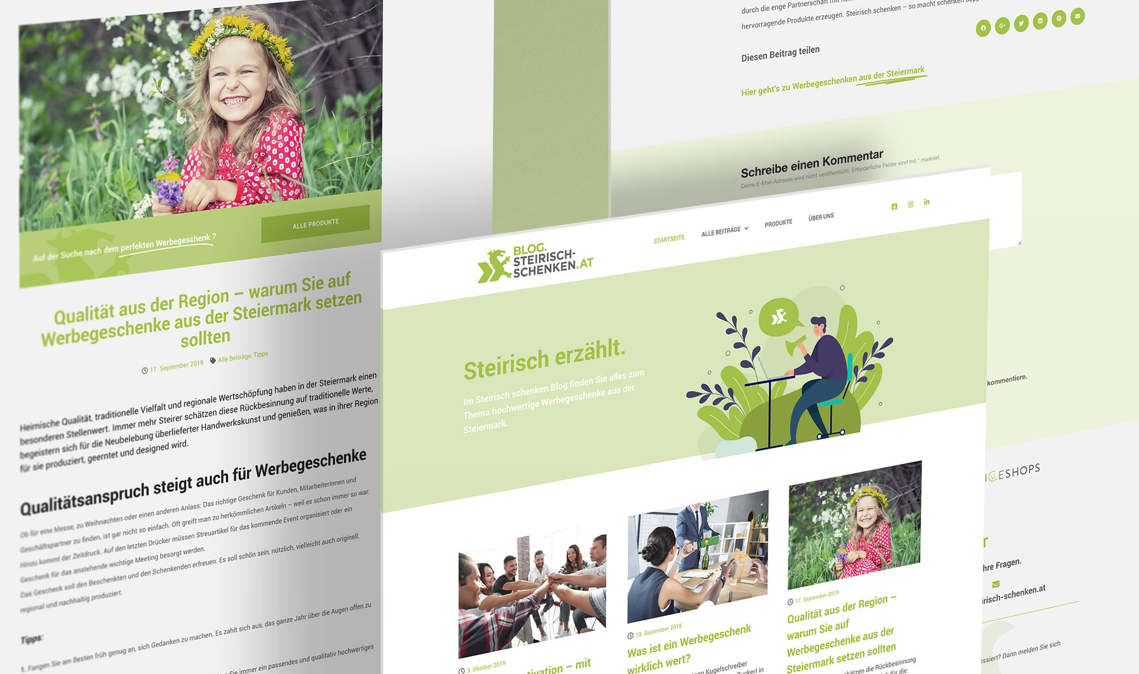Grafikdesign Graz Greta Grabner Webdesign steirisch-schenken.at Grafikdesign Graz Greta Grabner Webdesign steirisch-schenken.at